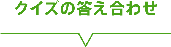 クイズの答え合わせ