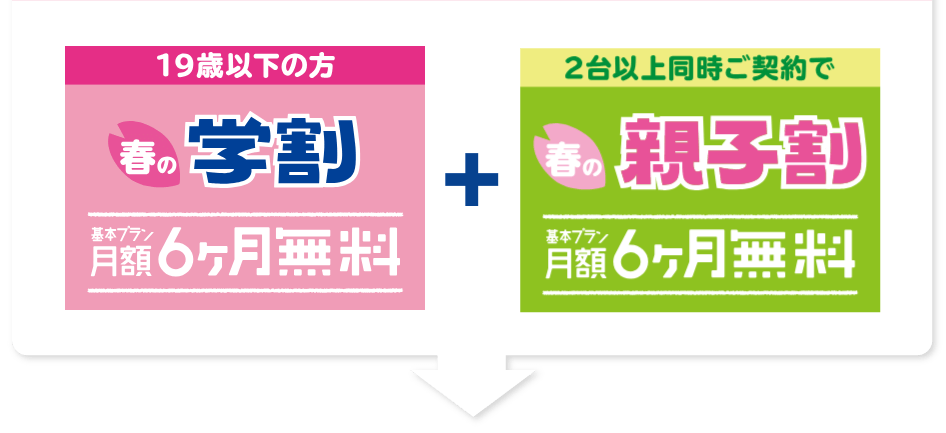 春の親子割+親子割